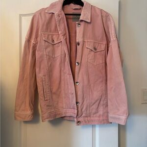 Vero Moda pink denim jacket